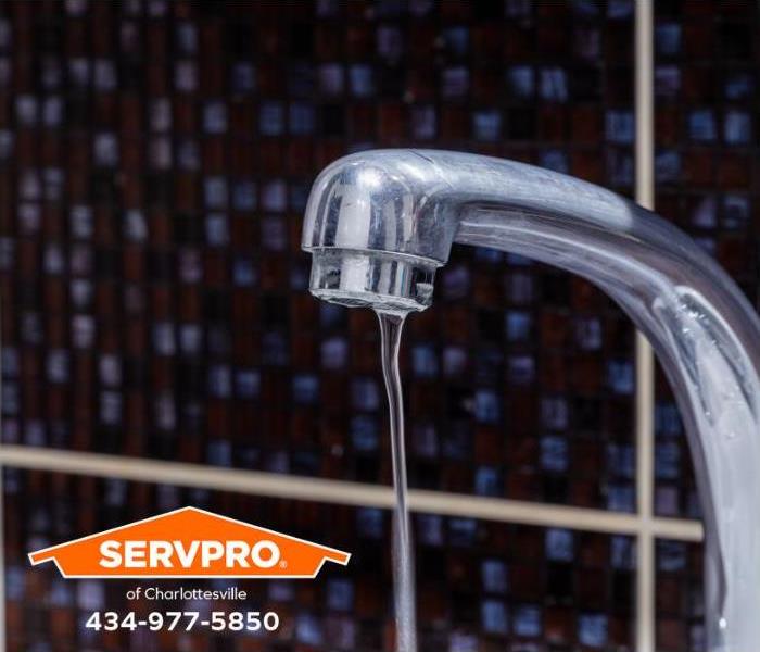 Reduced flow of water from a faucet is an indicator of frozen pipe damage.